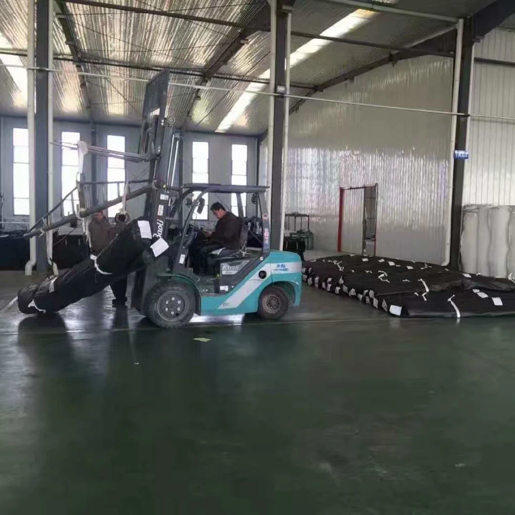 PVC Geomembrane Liner ทนต่อการกัดกร่อนแรงดึงสูง 0.8 มม. ถึง 2 มม 3