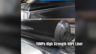 HDPE Geomembrane 15MPa ซับเชื่อมความแข็งแรงสูง