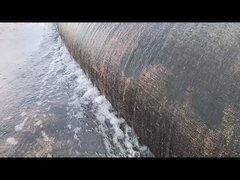 ท่อระบายน้ำ Geotextile ทนทานต่อรังสียูวีได้ดีเยี่ยม ทรงกระบอก สำหรับการบำบัดน้ำอย่างมีประสิทธิภาพ