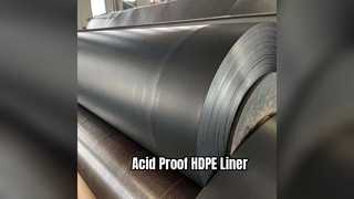 ซับ Geomembrane HDPE ทนสารเคมี 1.5 มม