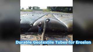ท่อ Geotextile สำหรับการควบคุมการกัดเซาะและการขุดลอก