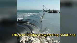 ท่อ Geotextile ที่มีความแข็งแรงสูงเพื่อการบำบัดน้ำเสียจากตะกอนอย่างมีประสิทธิภาพ