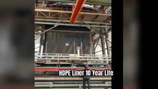 HDPE Geomembrane Liner อายุการใช้งาน 10 ปี