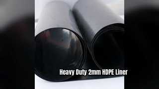ซับ Geomembrane HDPE 2 มม. สำหรับโครงการอุตสาหกรรมและฟาร์ม