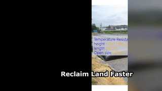 ท่อ Geotextile Dewatering สำหรับการบุกเบิก