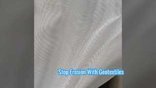 Monofilament Geotextile for Erosion and Scour Protection