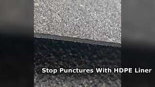 Geomembrane HDPE ทนต่อการเจาะสูงสำหรับหินคม
