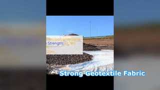 ผ้าทอ Geotextile ยาว 5.2 ม. สำหรับการเสริมความลาดชัน