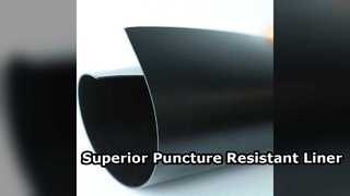 คอมโพสิต LDPE Geomembrane การป้องกันการเจาะและการระบายน้ำ