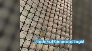 Geogrid แกนเดียวที่มีความแข็งแรงสูงสำหรับการเสริมแรงถนน