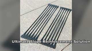 Geogrid ทิศทางเดียวที่มีความแข็งแรงสูงสำหรับการเสริมความลาดชัน
