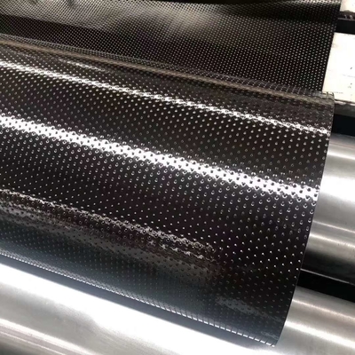 ความยาว 1 มม Hdpe Liner เรียบเรียบ เมื่อแตก ≥ 700% เนื้อหาคาร์บอนดํา 2.0-3.0% สําหรับการเก็บขยะ