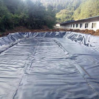 แผ่น Geomembrane HDPE แบบฝังกลบหนาสำหรับห้องกักเก็บขยะเทศบาล