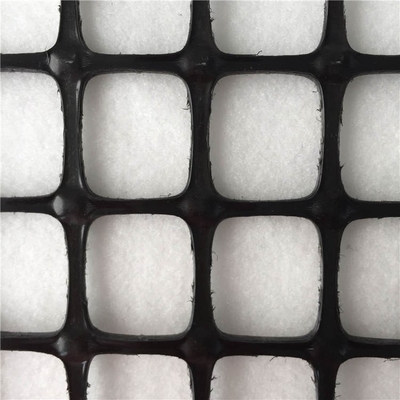 ISO9001 การเสริมแรงดิน Geogrid Asphalt Reinforcement Crack Prevention