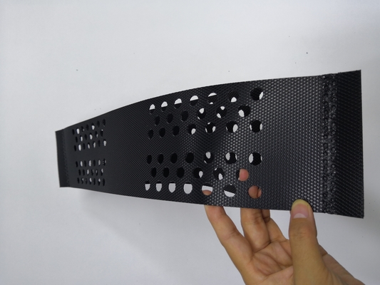 กรวดก่อสร้างทางลาดสีดำ HDPE Geocell เสถียร