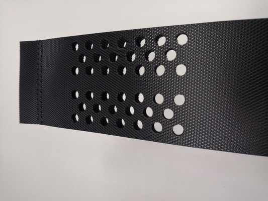 HDPE Geocell Geotech Lattice สีดำสำหรับการป้องกันความลาดเอียงของทางลาดยาง