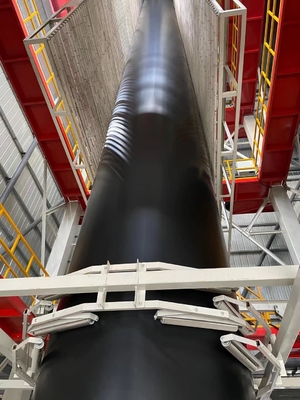 Geomembrane HDPE แรงดึงสูง ≥15MPa แรงฉีกขาด ≥25KN/m