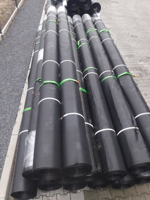 HDPE Geomembrane Liner สําหรับการทํางานที่ดีที่สุด ความยาว 50-100m