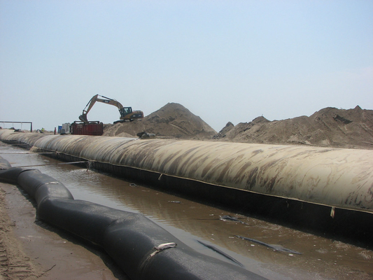 Dewatering Pp Geotube Waterproof สำหรับการป้องกันชายฝั่ง