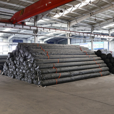 15MPa ความต้านทานแรงดึง HDPE Geomembrane Liner ที่มีปริมาณคาร์บอนแบล็ค 2.0-3.0%