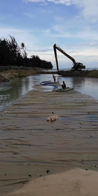 ตัวกรองทราย Geotextile แบบกำหนดเองสำหรับการทำให้บริสุทธิ์ในอุตสาหกรรม