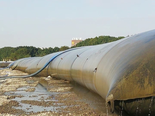 ขนาดเปิด 0.2-0.8 มิลลิเมตร FILTER ถุงระบายน้ํา Geotextile ท่อกรองในสภาพแวดล้อมอุตสาหกรรม