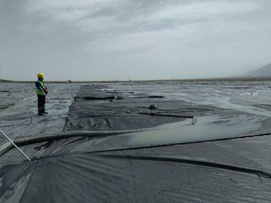 1ท่อระบายน้ําจากเท็กสติลสูง.8m ให้วงกลม 12.6m และความแข็งแรงในการดึง 200 200kn ออกแบบเพื่อการกําจัดน้ํา