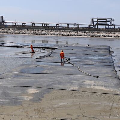 ท่อระบายน้ําจากเยียวยาเท็กสไตล์ที่มีความผ่านสูง สําหรับโครงการบํารุงลื่นของเทศบาล