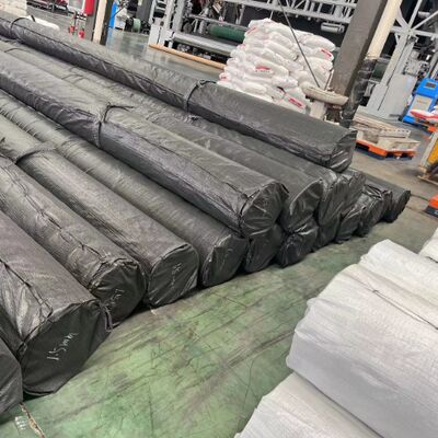 0.75mm 1.25mm HDPE กลม Geomembrane Liner สําหรับการปลูกน้ํา