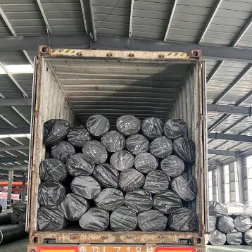0.75mm 1.25mm HDPE กลม Geomembrane Liner สําหรับการปลูกน้ํา