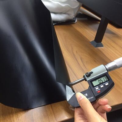 1.5 มม HDPE Geomembrane Liner ด้วยความทนทานทางเคมีเฉพาะสําหรับพัดล้างหิน