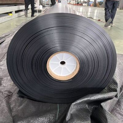 โพลีเอธิลีนความหนาแน่นสูง HDPE Geomembrane Liner ป้องกันก๊าซสําหรับลดระดับเมธานในรากฐาน