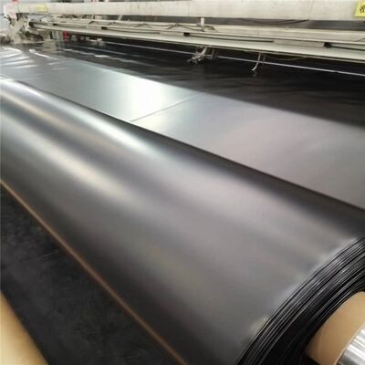 1.5 มม HDPE Geomembrane Liner ด้วยความทนทานทางเคมีเฉพาะสําหรับพัดล้างหิน
