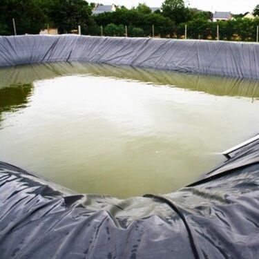 ผนังผนัง HDPE ที่ปลอดภัยสําหรับปลา สําหรับบ่อประปาทางการเกษตรในสระ