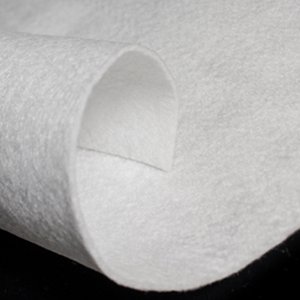 แผ่นรองใต้เบาะ Geotextile ที่ไม่ทอด้วยเข็มเจาะสำหรับซับในบ่อ