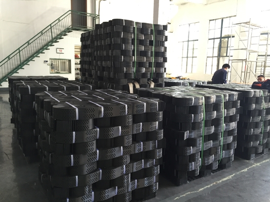 สีดำสีเขียว HDPE Geocell Gravel Stabilization Perforated