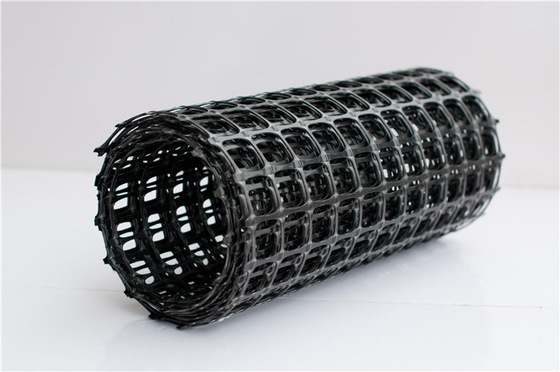 50kn พลาสติก Geogrid ตาข่าย