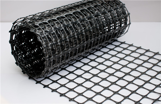 50kn พลาสติก Geogrid ตาข่าย