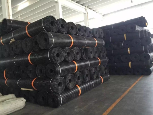 ตาข่ายพลาสติก Geogrid ทิศทางเดียว