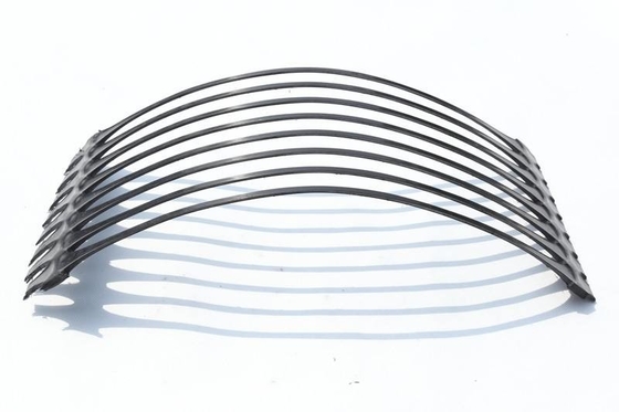 แกนเดียว HDPE พลาสติก Geogrid ตาข่ายเสริมแรงลาดสูง