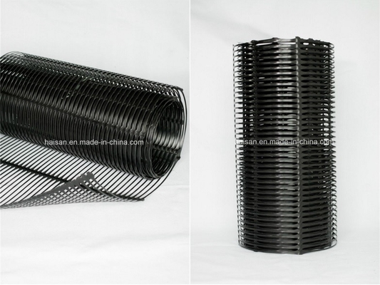 แกนเดียว HDPE พลาสติก Geogrid ตาข่ายเสริมแรงลาดสูง