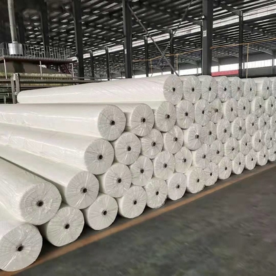 600G / M2 Filament ไม่ทอ Geotextile PET เข็มเจาะผ้า Geotextile 8oz