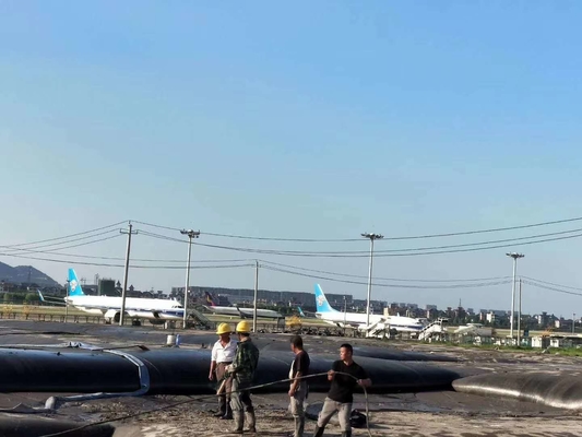 ไม่ทอ M2 Geotextile Dewatering Tubes ป้องกันดิน 1200g