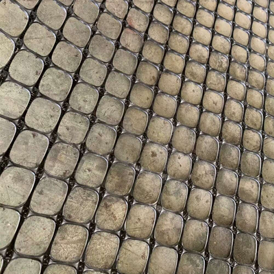 ตาข่ายพลาสติก Geogrid ที่มีความเสถียรสูงเสริมแรง Geogrid น้ำหนักเบาสำหรับถนน