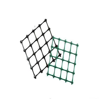 PP พลาสติก Geogrid ตาข่าย ISO CE โพรพิลีน Biaxial Geogrid
