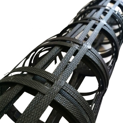 ฐานถนนรั้วทราย Geogrid แบบแกนเดียว