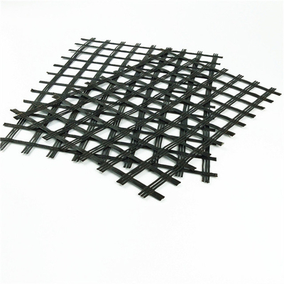 กำหนดเองพลาสติก Geogrid ตาข่ายรอย PP Biaxial Geogrid โพลีเมอร์โมเลกุลสูง