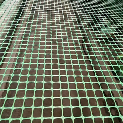 ทางเท้าเสริมพลาสติก Geogrid ตาข่าย Bitumen เคลือบไฟเบอร์กลาส Geogrid
