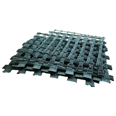 ดินเสริมแรง Geogrid เสริมแรงในการก่อสร้างถนน100kn