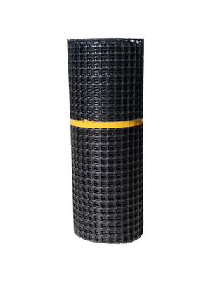 200m PET Geogrid โพลีเอสเตอร์ Geogrid สำหรับถนน 3m 6m Wide 3d Model Design